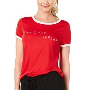 Jenni Comfy Sleepwear Sleep Ringer T-Shirt NWT